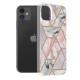 Husa pentru iPhone 11 - Techsuit Marble Series - Pink Hex