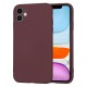 Husa pentru iPhone 11 - Techsuit SoftFlex - Plum Red