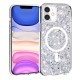 Husa pentru iPhone 11 - Techsuit Sparkly Glitter MagSafe - White