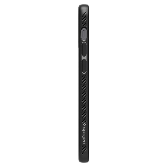 Husa pentru iPhone 12 / 12 Pro - Spigen Liquid Air - Matte Black