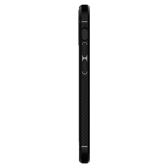 Husa pentru iPhone 12 / 12 Pro - Spigen Rugged Armor - Black Husa pentru iPhone 12 / 12 Pro - Spigen Rugged Armor - Black