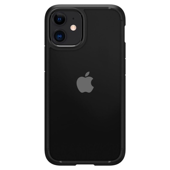 Husa pentru iPhone 12 / 12 Pro - Spigen Ultra Hybrid - Matte Black