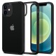 Husa pentru iPhone 12 / 12 Pro - Spigen Ultra Hybrid - Matte Black