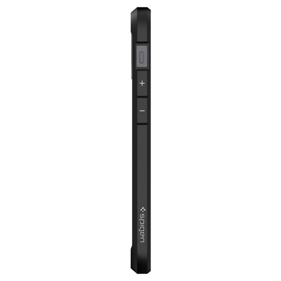 Husa pentru iPhone 12 / 12 Pro - Spigen Ultra Hybrid - Matte Black