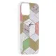 Husa pentru iPhone 12 / 12 Pro - Techsuit Marble Series - Purple Hex Husa pentru iPhone 12 / 12 Pro - Techsuit Marble Series - Purple Hex