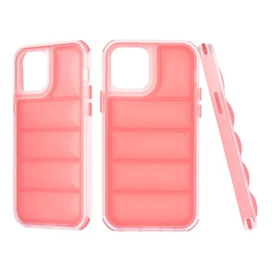 Husa pentru iPhone 12 / 12 Pro - Techsuit Wave Shield - Red Husa pentru iPhone 12 / 12 Pro - Techsuit Wave Shield - Red