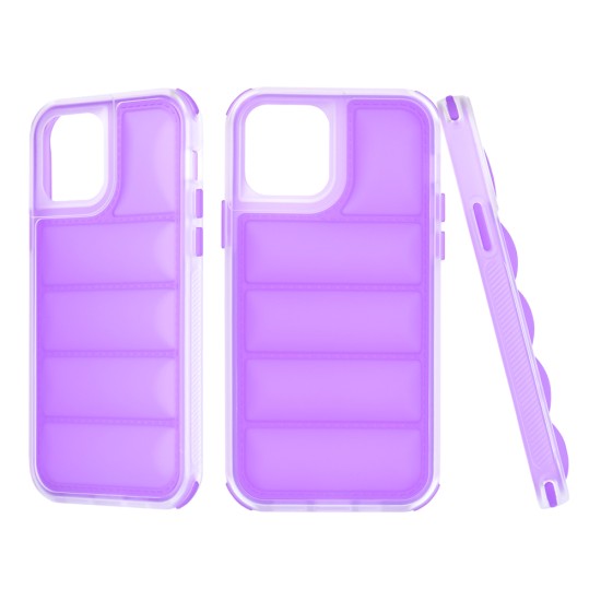 Husa pentru iPhone 12 / 12 Pro - Techsuit Wave Shield - Violet