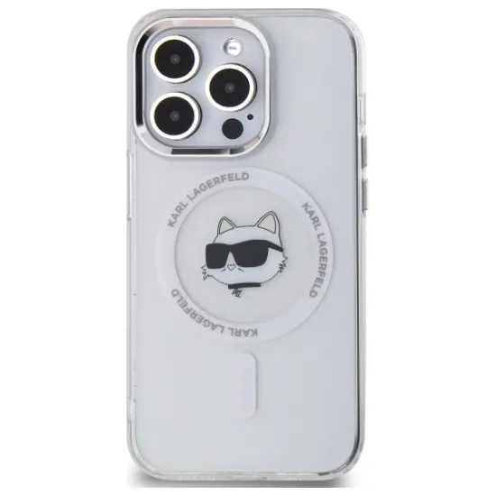 Husa pentru iPhone 12 / iPhone 12 Pro - Karl Lagerfeld IML MagSafe (KLHMP12MHLSCHH) - Metal Choupette`s Head Husa pentru iPhone 12 / iPhone 12 Pro - Karl Lagerfeld IML MagSafe (KLHMP12MHLSCHH) - Metal Choupette`s Head