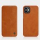 Husa pentru iPhone 12 mini - Nillkin QIN Leather Case - Brown