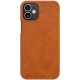 Husa pentru iPhone 12 mini - Nillkin QIN Leather Case - Brown