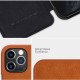 Husa pentru iPhone 12 Pro Max - Nillkin QIN Leather Case - Brown