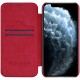 Husa pentru iPhone 12 Pro Max - Nillkin QIN Leather Case - Red