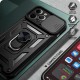 Husa pentru iPhone 12 Pro Max - Techsuit CamShield Series - Black