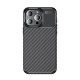 Husa pentru iPhone 12 Pro Max - Techsuit CarbonFiber - Black