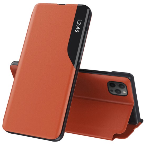 Husa pentru iPhone 12 Pro Max - Techsuit eFold Series - Orange