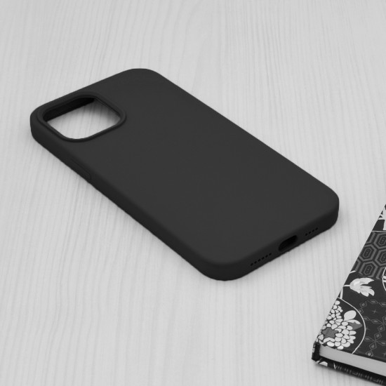 Husa pentru iPhone 12 Pro Max - Techsuit Soft Edge Silicone - Black