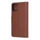 Husa pentru iPhone 12 Pro - Techsuit Leather Folio - Brown