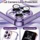 Husa pentru iPhone 12 Pro - Techsuit Luxury Crystal MagSafe - Light Purple