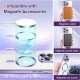 Husa pentru iPhone 12 Pro - Techsuit Luxury Crystal MagSafe - Light Purple