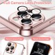 Husa pentru iPhone 12 Pro - Techsuit Luxury Crystal MagSafe - Pink