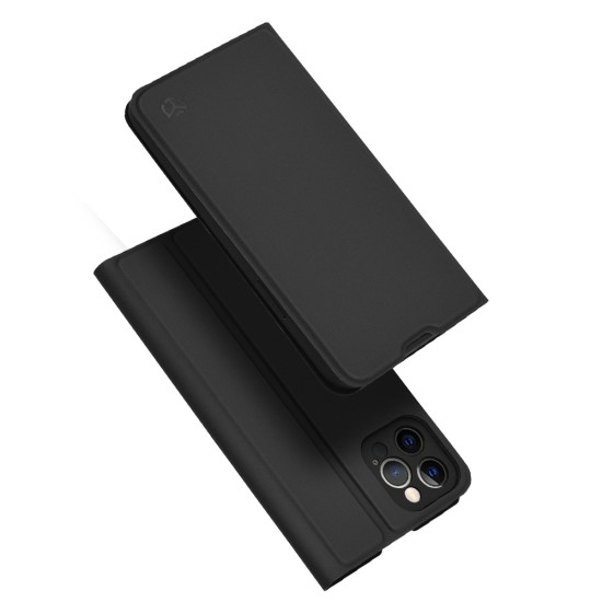 Husa pentru iPhone 12 Pro - Techsuit Magskin Book - Black