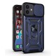 Husa pentru iPhone 12 - Techsuit CamShield Series - Blue