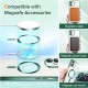 Husa pentru iPhone 12 - Techsuit Luxury Crystal MagSafe - Deep Green