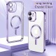 Husa pentru iPhone 12 - Techsuit Luxury Crystal MagSafe - Light Purple