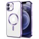 Husa pentru iPhone 12 - Techsuit Luxury Crystal MagSafe - Light Purple