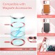 Husa pentru iPhone 12 - Techsuit Luxury Crystal MagSafe - Red