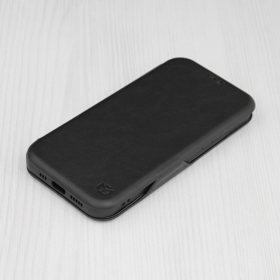 Husa pentru iPhone 12 Techsuit Safe Wallet Plus, Black