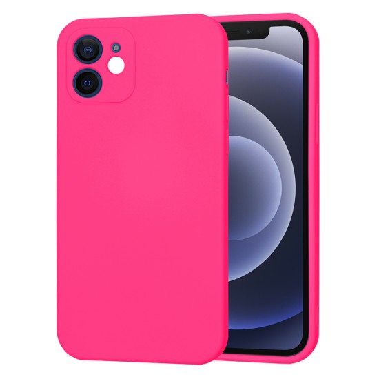 Husa pentru iPhone 12 - Techsuit SoftFlex - Hot Pink