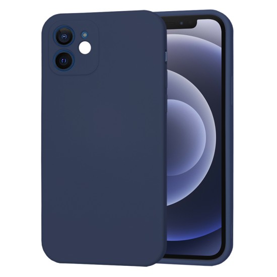 Husa pentru iPhone 12 - Techsuit SoftFlex - Navy Blue