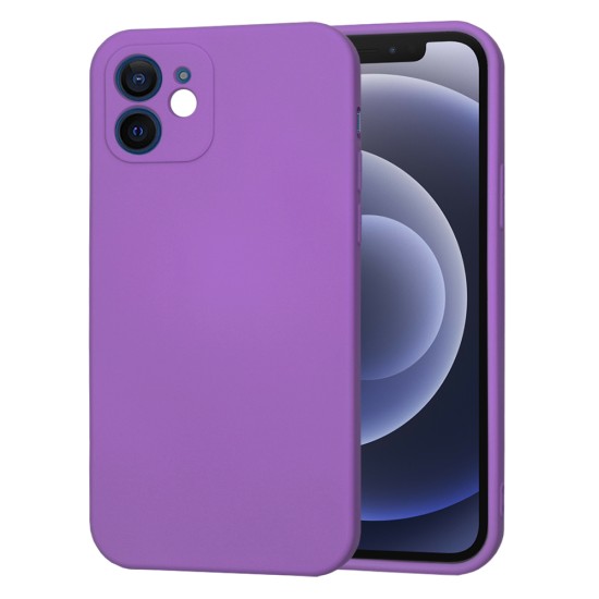 Husa pentru iPhone 12 - Techsuit SoftFlex - Purple