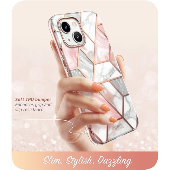 Husa pentru iPhone 13 / 14 - I-Blason Cosmo - Marble