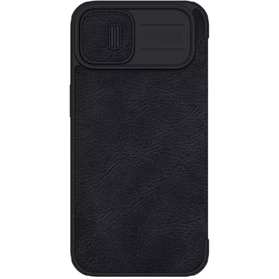 Husa pentru iPhone 13 / 14 - Nillkin QIN Leather Case - Black