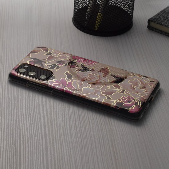 Husa pentru iPhone 13 mini - Techsuit Marble Series - Mary Berry Nude