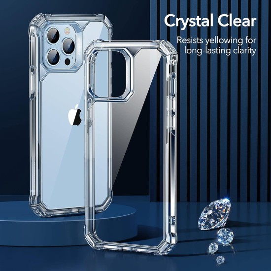 Husa pentru iPhone 13 Pro + 2x Folie - ESR Air Armor 360 - Clear