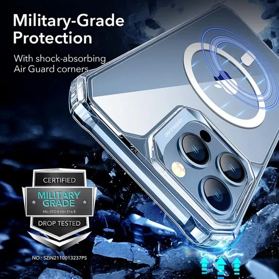 Husa pentru iPhone 13 Pro - ESR Air Armor HaloLock - Clear Husa pentru iPhone 13 Pro - ESR Air Armor HaloLock - Clear