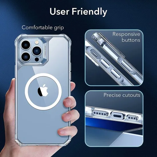Husa pentru iPhone 13 Pro - ESR Air Armor HaloLock - Clear Husa pentru iPhone 13 Pro - ESR Air Armor HaloLock - Clear