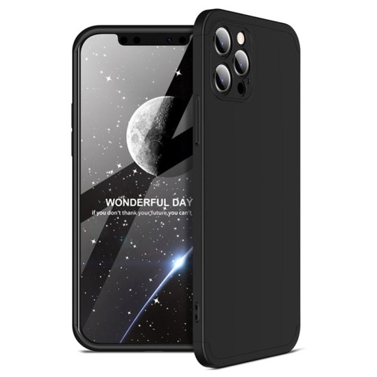 Husa pentru iPhone 13 Pro + Folie - GKK 360 - Black