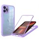 Husa pentru iPhone 13 Pro + Folie - Techsuit ColorVerse 360 Series - Purple