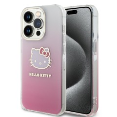 Husa pentru iPhone 13 Pro - Hello Kitty Hardcase IML Gradient Electrop Kitty Head (HKHCP13LHDGKEP) - Pink Husa pentru iPhone 13 Pro - Hello Kitty Hardcase IML Gradient Electrop Kitty Head (HKHCP13LHDGKEP) - Pink