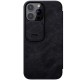 Husa pentru iPhone 13 Pro Max - Nillkin QIN Leather Pro Case - Black