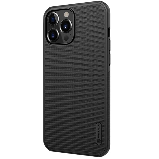 Husa pentru iPhone 13 Pro Max - Nillkin Super Frosted Shield Pro Magnetic - Black