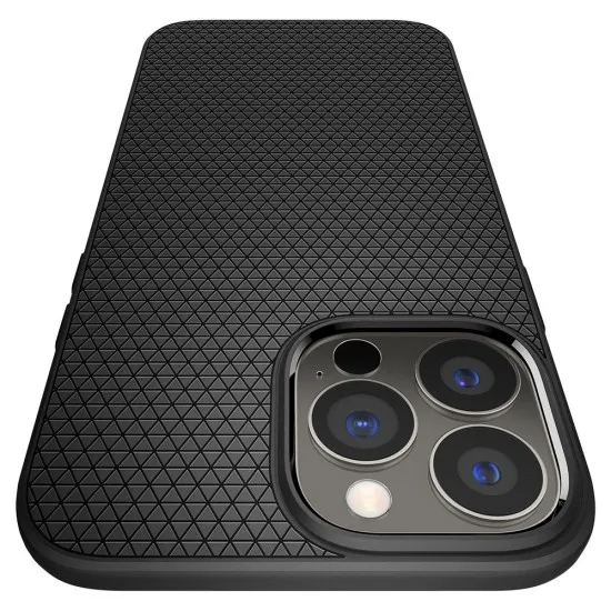 Husa pentru iPhone 13 Pro Max - Spigen Liquid Air - Matte Black Husa pentru iPhone 13 Pro Max - Spigen Liquid Air - Matte Black