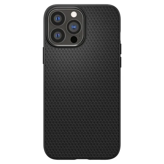 Husa pentru iPhone 13 Pro Max - Spigen Liquid Air - Matte Black Husa pentru iPhone 13 Pro Max - Spigen Liquid Air - Matte Black
