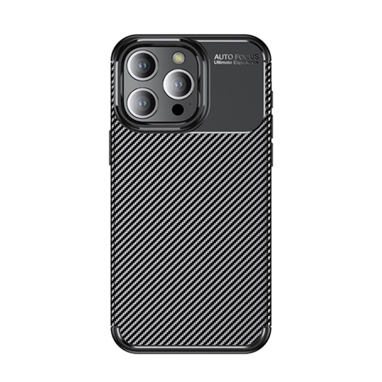 Husa pentru iPhone 13 Pro Max - Techsuit CarbonFiber - Black