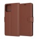 Husa pentru iPhone 13 Pro Max - Techsuit Leather Folio - Brown