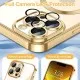 Husa pentru iPhone 13 Pro Max - Techsuit Luxury Crystal MagSafe - Gold Husa pentru iPhone 13 Pro Max - Techsuit Luxury Crystal MagSafe - Gold